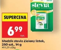Słodzik stevia Zielony listek