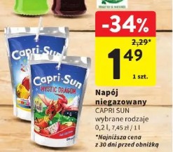 Napój niegazowany CAPRI SUN