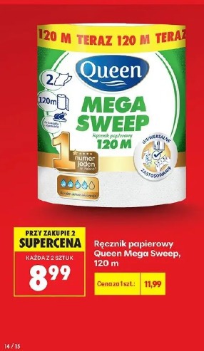 Ręcznik papierowy Queen Mega Sweep