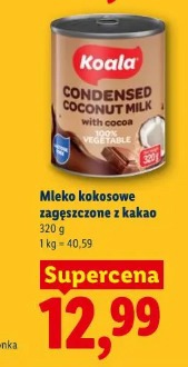Koala mleko kokosowe zagęszczone z kakao