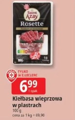 Kiełbasa wieprzowa w plastrach Saint Azay Rosette