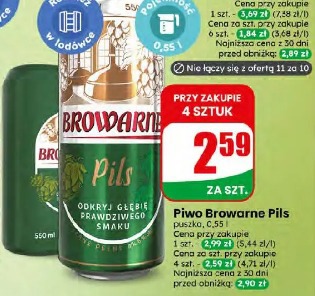 Piwo Browarne Pils