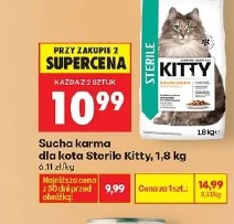 Sucha karma dla kota Sterile Kitty, 1,8 kg