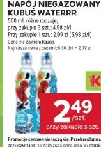 Napój niegazowany Kubuś Waterrr