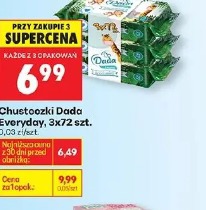Chusteczki Dada Everyday, 3x72 szt.