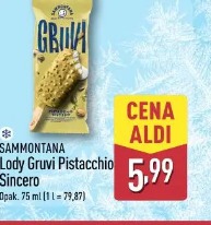 Sammontana Lody Gruvi Pistacchio Sincero