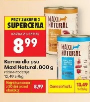Karma dla psa Maxi Natural, 800 g