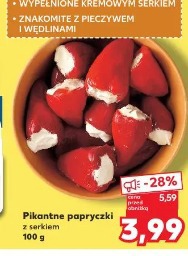 Pikantne papryczki z serkiem