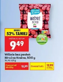 Wiśnie bez pestek Mrożna Kraina