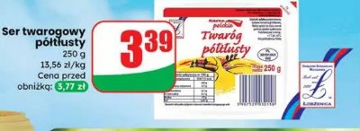 Ser twarogowy półtłusty