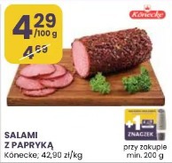 Salami z papryką Koneckie