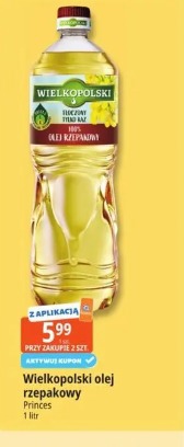 Wielkopolski olej rzepakowy Princes