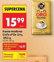 Kawa mielona Cafe d'Or Oro