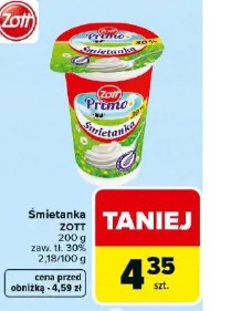Śmietanka Zott Primo