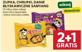 Zupka, chrupki, danie błyskawiczne Samyang