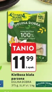 Kiełbasa biała parzona DOLINA DOBRA