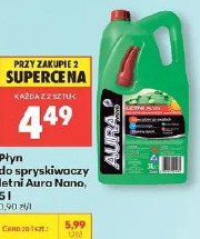 Aura Nano płyn do spryskiwaczy letni, 5 l