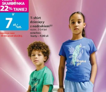 T-shirt dziecięcy z nadrukiem