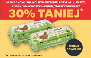 Jaja z chowu na wolnym wybiegu