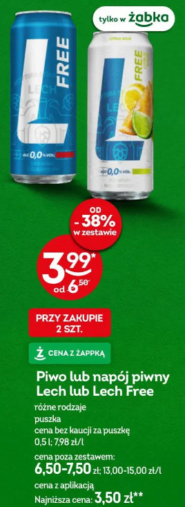 Lech Free napój piwny