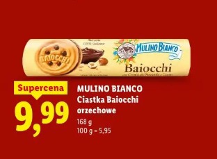 Mulino Bianco Ciastka Baiocchi orzechowe