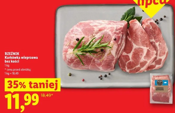 Karkówka wieprzowa bez kości Rzeźnik
