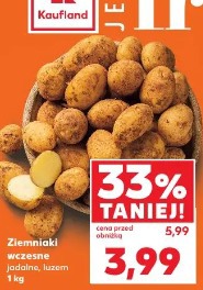 Ziemniaki wczesne jadalne