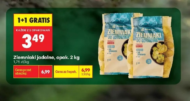 Ziemniaki do gotowania Biedronka