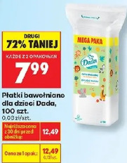 Płatki bawełniane dla dzieci Dada