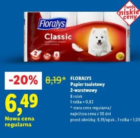 Florays Papier toaletowy 2-warstwowy