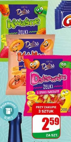 Deliss Kwaśne żelki