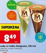 Lody w rożku Magnum