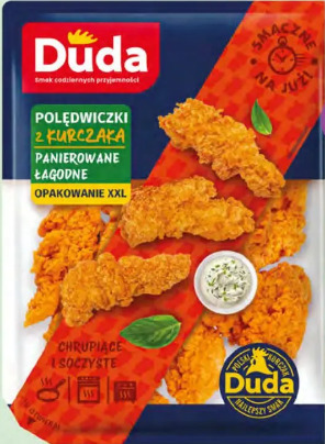 Polędwiczki panierowane z kurczaka Duda