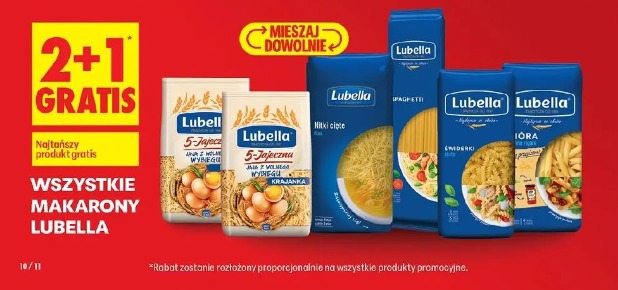 Wszystkie makarony Lubella