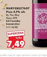 Maryensztadt Piwo 4.9% alk. By The Way Hazy APA