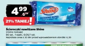 Ściereczki nawilżane Shine