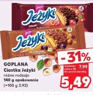 Goplana Ciastka Jeżyki różne rodzaje