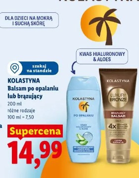 Kolastyna Balsam po opalaniu lub brązujący