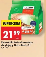 Żwirek dla kota drewniany zbrylający Cat's Best