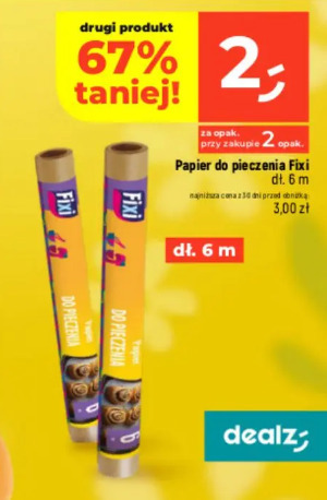 Papier do pieczenia Fixi