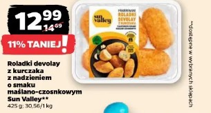 Roladki devolay z kurczaka z nadzieniem o smaku maślano-czosnkowym Sun Valley