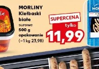 Morliny Kiełbaski białe surowe