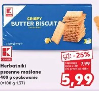 K Classic Herbatniki pszenne maślane