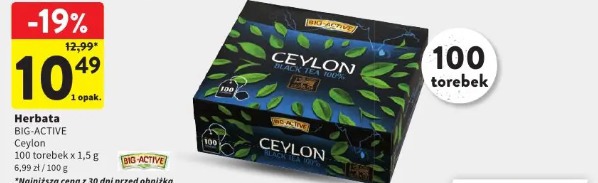 Herbata Big-Active Ceylon