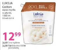 Luksja Cotton zapas mydła w płynie