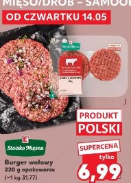 Stoiska Mięsne Burger wołowy