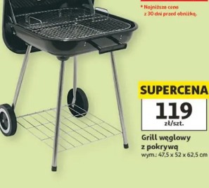 Grill węglowy z pokrywą