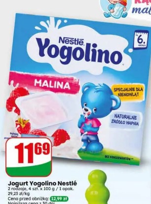 Jogurt Yogolino Nestlé malina