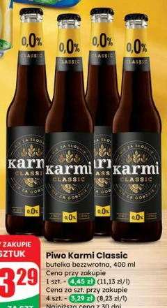 Piwo Karmi Classic butelka bezzwrotna