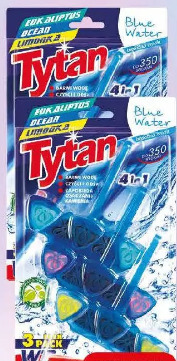 Tytan zawieszka do wc barwiąca blue water